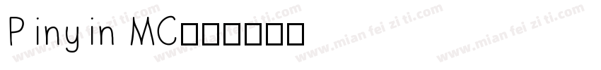 Pinyin MC字体转换